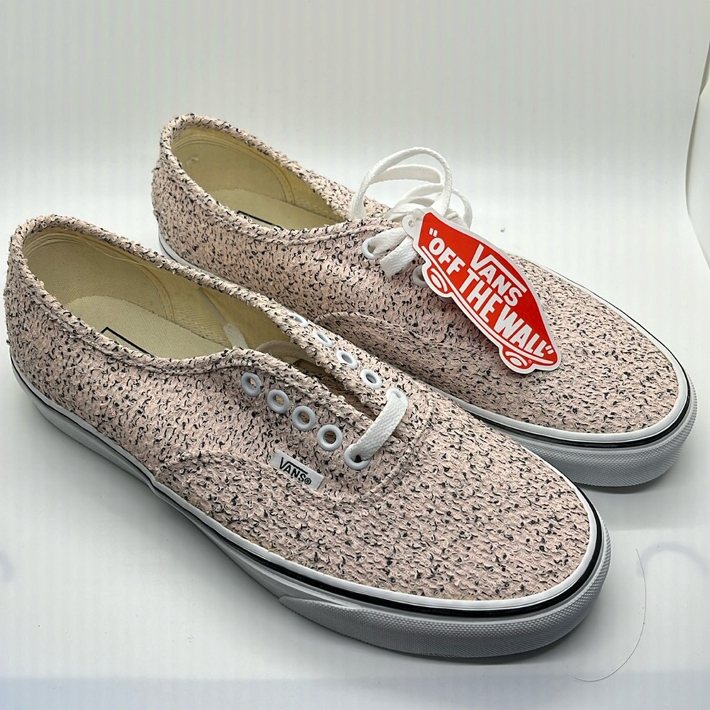 NEW Pink and Gray Speckled Vans